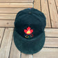 Team Canada Atlanta 1996 Olympics Hat | Metal Clasp | Vintage 1990s Black Cap |