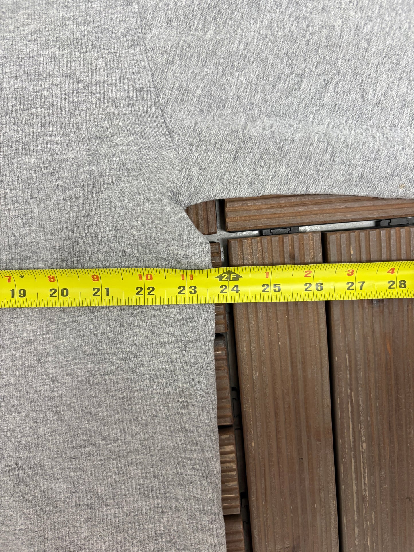 Tommy Hilfiger Jeans Skiing Graphic Tee | Size X-Large | Vintage 1990s Made in USA Grey Long Sleeve |