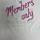Alabama Fan Club Pass It On Down Graphic Tee | Size Large | Vintage 1990s Country Music White T-Shirt |