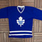Toronto Maple Leafs Hockey Jersey | Size X-Large | Vintage 1990s NHL Hockey Blue Jofa Jersey |
