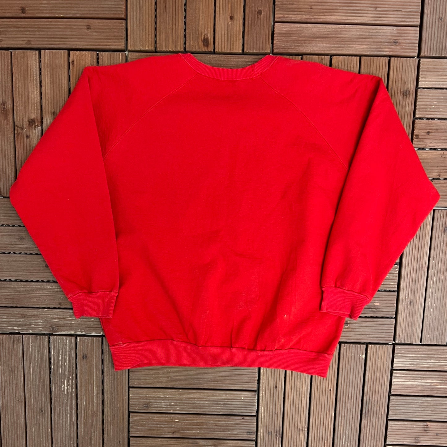 Smirnoff Moscow Mule Graphic Crewneck | Size Large | Vintage 2000s Promotional Red Sweater |