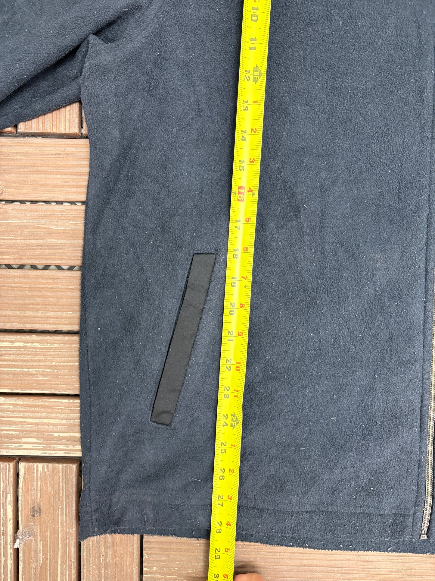 Calvin Klein Tech Fleece Sweater | Size X-Large | Branded Blue Zip Up Sweater |