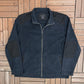 Calvin Klein Tech Fleece Sweater | Size X-Large | Branded Blue Zip Up Sweater |