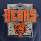 Chicago Bears Graphic Crewneck | Size X-Large | Vintage 1990s NFL Football Blue Sweater | Made in USA |