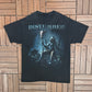Disturbed Band Graphic Tee | Size Large | Vintage 2000s Heavy Metal Band Music Black T-Shirt |