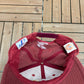 Florida State Seminoles Embroidered Hat | Snap Back | Vintage 1990s College Red Logo Athletic Cap |