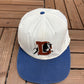 Denver Broncos Embroidered Graphic Hat | Snap Back | Vintage 1990s NFL Football White Cap |