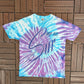 The Moody Blues Sur La Mer Graphic Tee | Size Medium | Vintage 1980s Rock Band Tie Dye T-Shirt |