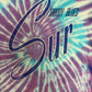 The Moody Blues Sur La Mer Graphic Tee | Size Medium | Vintage 1980s Rock Band Tie Dye T-Shirt |