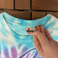 The Moody Blues Sur La Mer Graphic Tee | Size Medium | Vintage 1980s Rock Band Tie Dye T-Shirt |