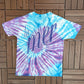The Moody Blues Sur La Mer Graphic Tee | Size Medium | Vintage 1980s Rock Band Tie Dye T-Shirt |
