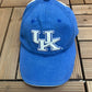 Kentucky Wildcats Embroidered Graphic Hat | Metal Clasp | Vintage 1990s Starter Blue Cap |