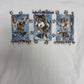 Wolves Scenic Graphic Tee | Size Large | Vintage 2000s Animal White T-Shirt |