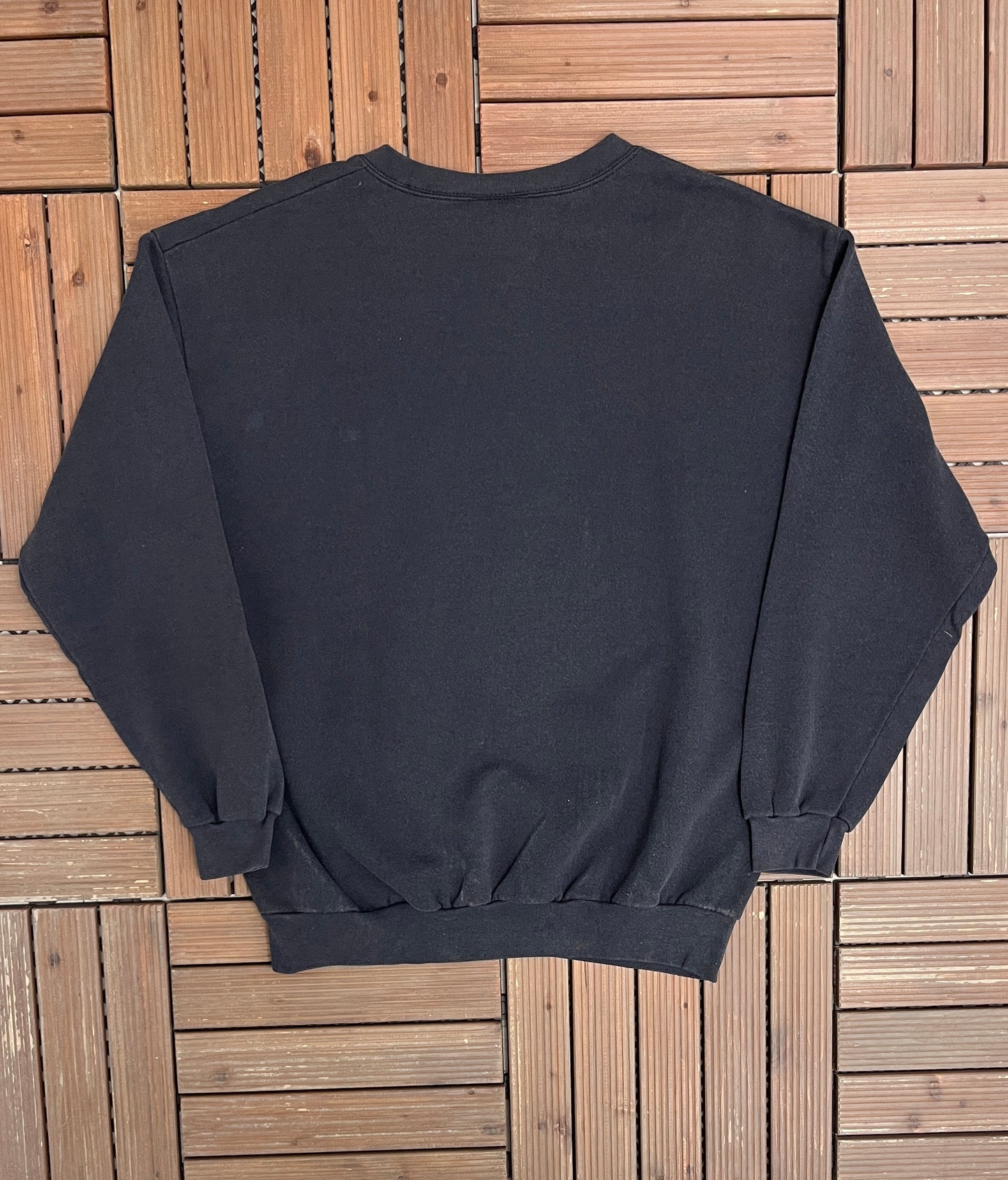 New Years Revolution Graphic Crewneck | Size Large | Vintage 1990s Promotional Black Sweater |