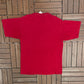 Montreal Canadiens Graphic Tee | Size Medium | Vintage 1990s NHL Hockey Red T-Shirt |