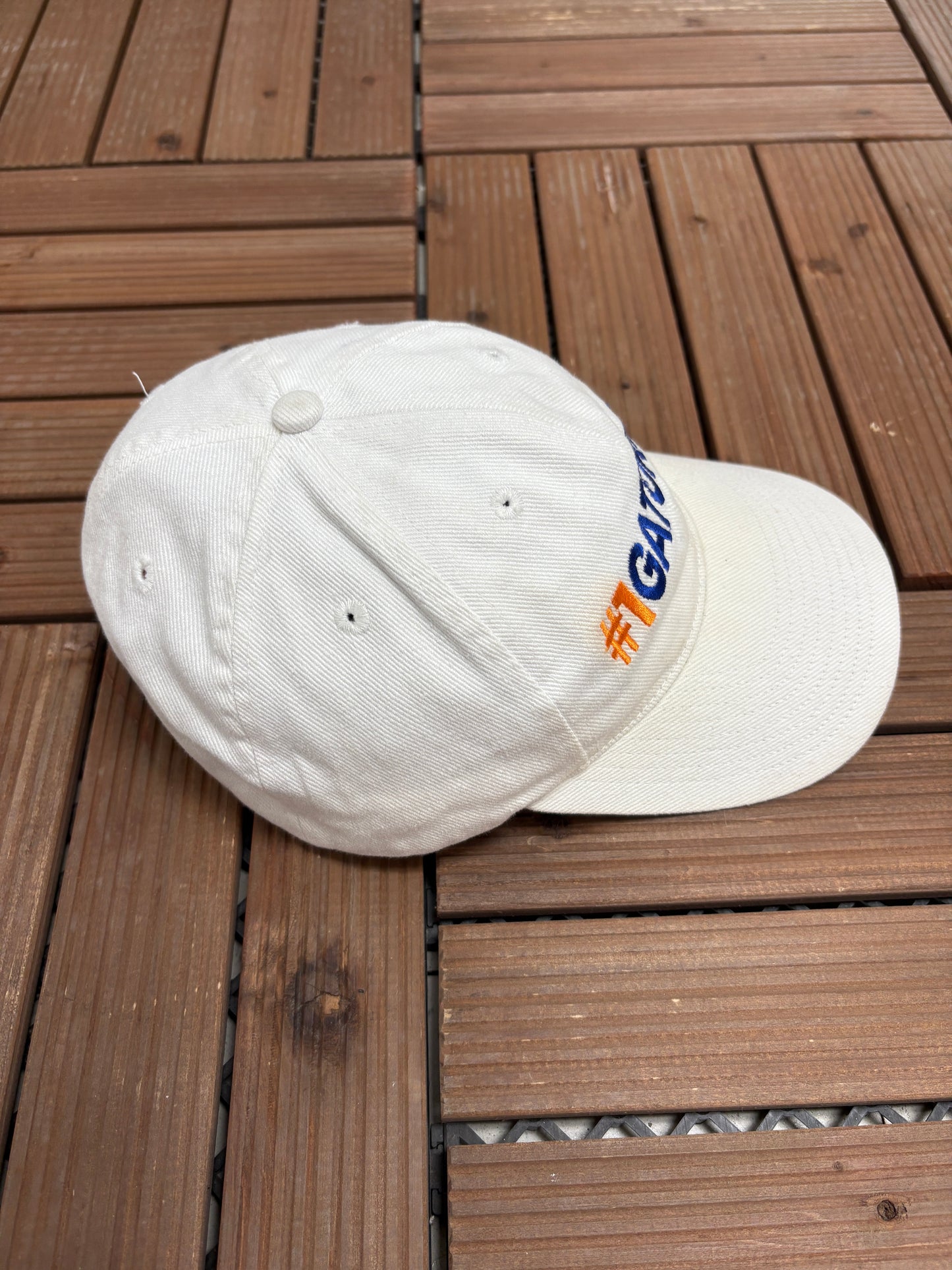Florida Gators '96 Nike Graphic Hat | Snap Back | Vintage 1990s College White Hat |