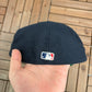 Boston Red Sox Embroidered Graphic Hat | Size 7 5/8 | Vintage 1990s MLB Baseball Blue Cap |