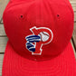 Philadelphia Phillies Embroidered Hat | Snap Back | Vintage 1990s MLB Baseball Red Cap |