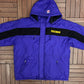 Minnesota Vikings Embroidered Graphic Jacket | Size XX-Large | Vintage 1990s NFL Football Purple Jacket |