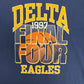 Delta Eagles 1997 Final Four Graphic Tee | Size X-Large | Vintage 1990s High School Basketball Blue T-Shirt |