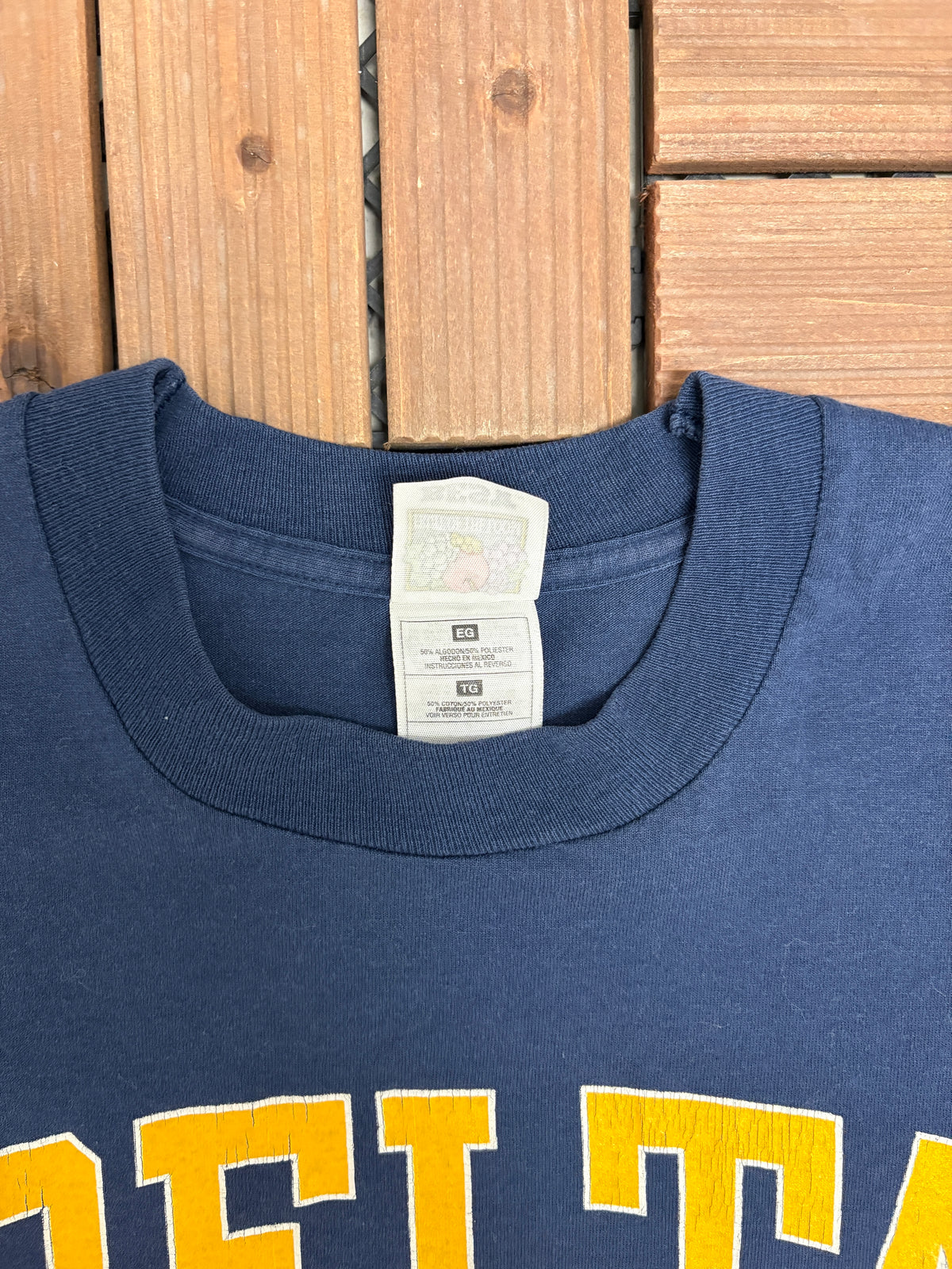 Delta Eagles 1997 Final Four Graphic Tee | Size X-Large | Vintage 1990s High School Basketball Blue T-Shirt |