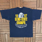 Delta Eagles 1997 Final Four Graphic Tee | Size X-Large | Vintage 1990s High School Basketball Blue T-Shirt |