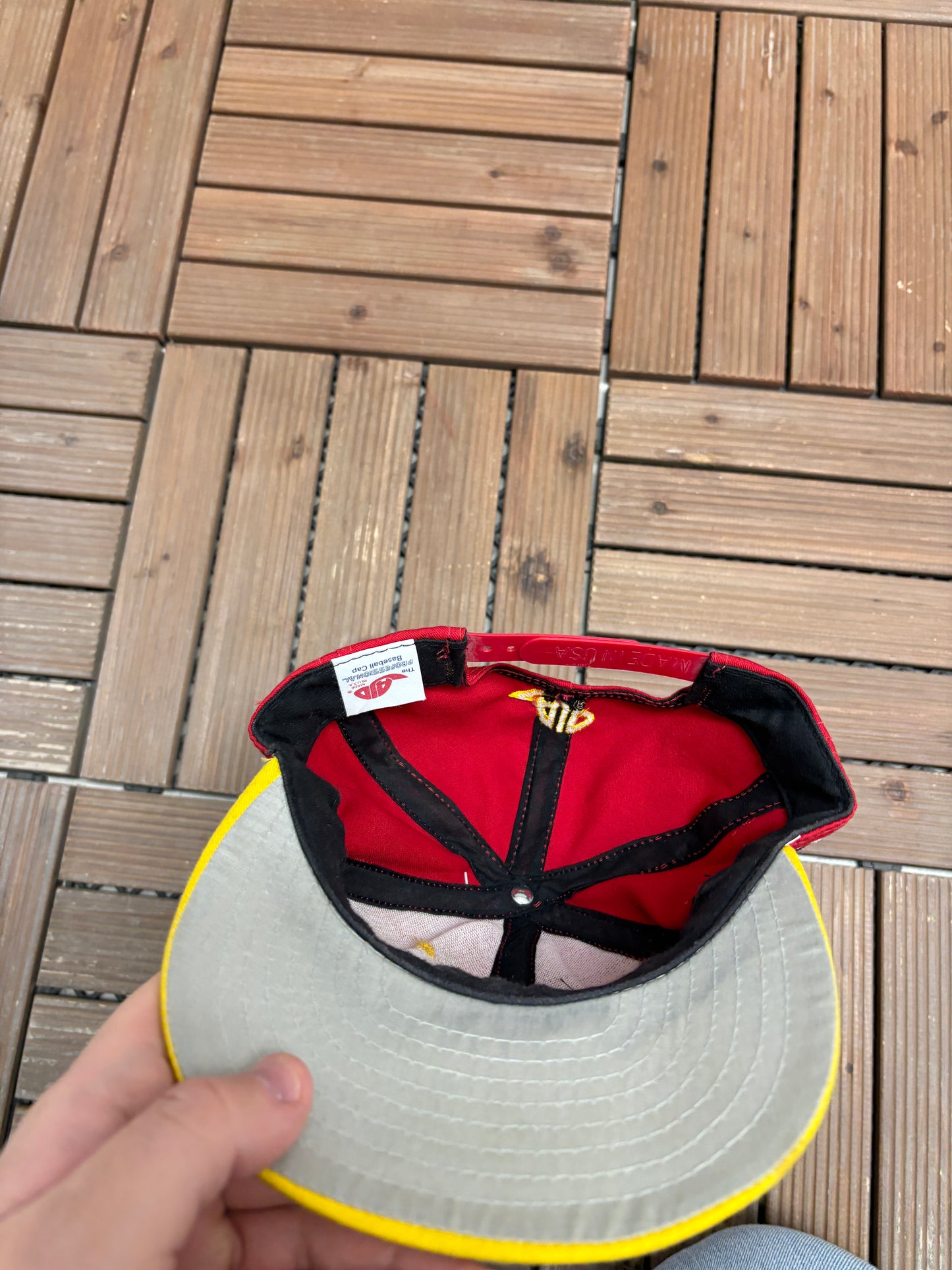 McDonald's Racing Team Bill Elliot NASCAR Hat | Snap Back | Vintage 1990s Racing Red Cap |