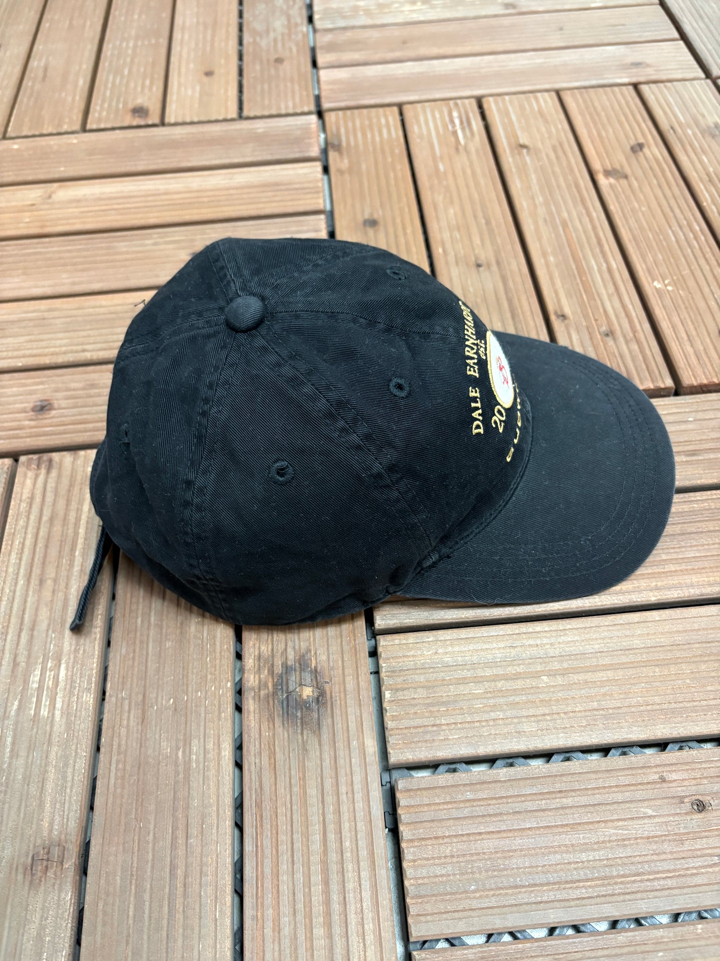 Dale Earnhardt Jr. Budweiser 2000 Graphic Hat | Metal Clasp | Vintage 2000s NASCAR Racing Black Cap | (Copy)