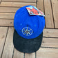 Marlboro Unlimited Compass Graphic Hat | Strap Back | Vintage 1990s Promotional Blue Cap |