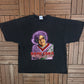 Dame Edna The Royal Tour Graphic Tee | Size XX-Large | Vintage 1990s Promotional Musical Black T-Shirt |