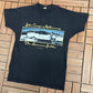 John Mellencamp The Lonesome Jubilee Graphic Tee | Size Large | Vintage 1980s Rock Music Black T-Shirt |