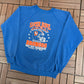 Denver Broncos Super Bowl XXII Graphic Crewneck | Size XX-Large | Vintage 1980s NFL Football Blue Sweater |