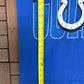 Indianapolis Colts Graphic Tee | Size Large | Vintage 1990s NFL Football Blue T-Shirt |