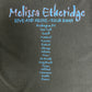 Melissa Etheridge Live And Alone Tour 2001 Graphic Tee | Size Large | Vintage 2000s Rock Black T-Shirt |