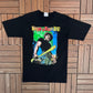 Trace Adkins Is Luke McBain Graphic Tee | Size Medium | Vintage 2000s Book Black T-Shirt |