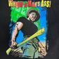 Trace Adkins Is Luke McBain Graphic Tee | Size Medium | Vintage 2000s Book Black T-Shirt |