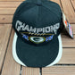 Green Bay Packers 1997 NFC Champions Graphic Hat | Snap Back | Vintage 1990s Sports Specialties NFL Black Cap |