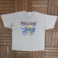 March Madness 2008 Final Four Graphic Tee | Size XX-Large | Vintage 2000s College Basketball Grey T-Shirt |