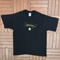 Pittsburgh Steelers Embroidered Graphic Tee | Size XX-Large | Vintage 1990s NFL Football Black T-Shirt |