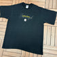 Pittsburgh Steelers Embroidered Graphic Tee | Size XX-Large | Vintage 1990s NFL Football Black T-Shirt |