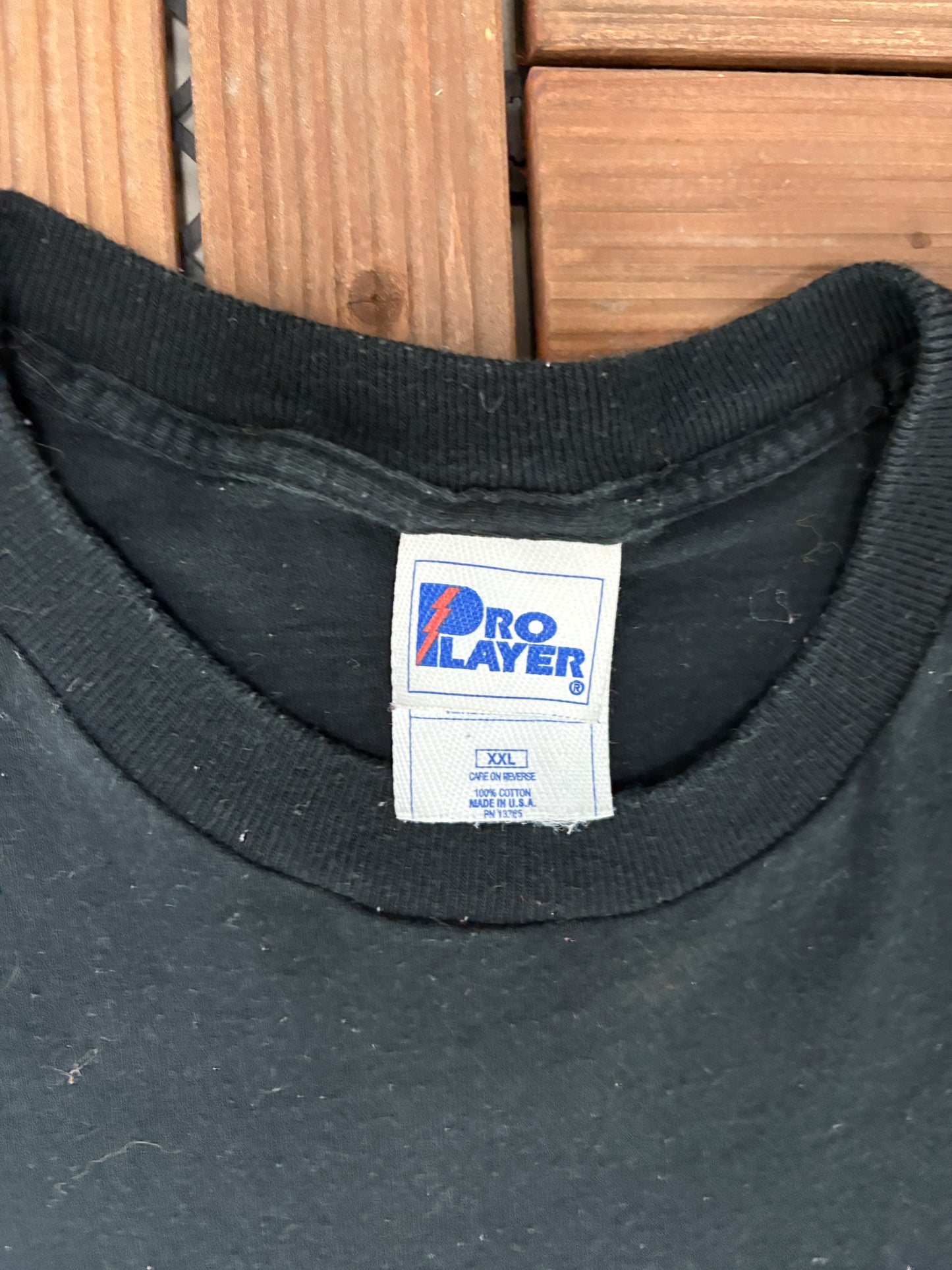 Pittsburgh Steelers Embroidered Graphic Tee | Size XX-Large | Vintage 1990s NFL Football Black T-Shirt |
