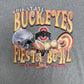 Ohio State Buckeyes Tostitos Fiesta Bowl Graphic Tee | Size XX-Large | Vintage 2000s Grey College Football T-Shirt |