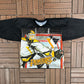 Pittsburgh Penguins Hockey Jersey | Size Youth Small/Medium | Vintage 1990s Black Hockey CCM Jersey |