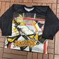 Pittsburgh Penguins Hockey Jersey | Size Youth Small/Medium | Vintage 1990s Black Hockey CCM Jersey |