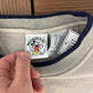 Mickey Mouse Embroidered Graphic Crewneck | Size X-Large | Vintage 2000s Disney Promotional Beige Sweater |