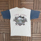 Luray Caverns, Virginia Graphic Tee | Size Large | Vintage 1990s Tourist Grey T-Shirt |