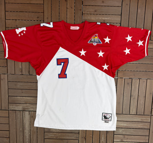 AFC Pro Bowl 1995 John Elway Football Jersey | Size 54 | 2000s NFL Football White Jersey |