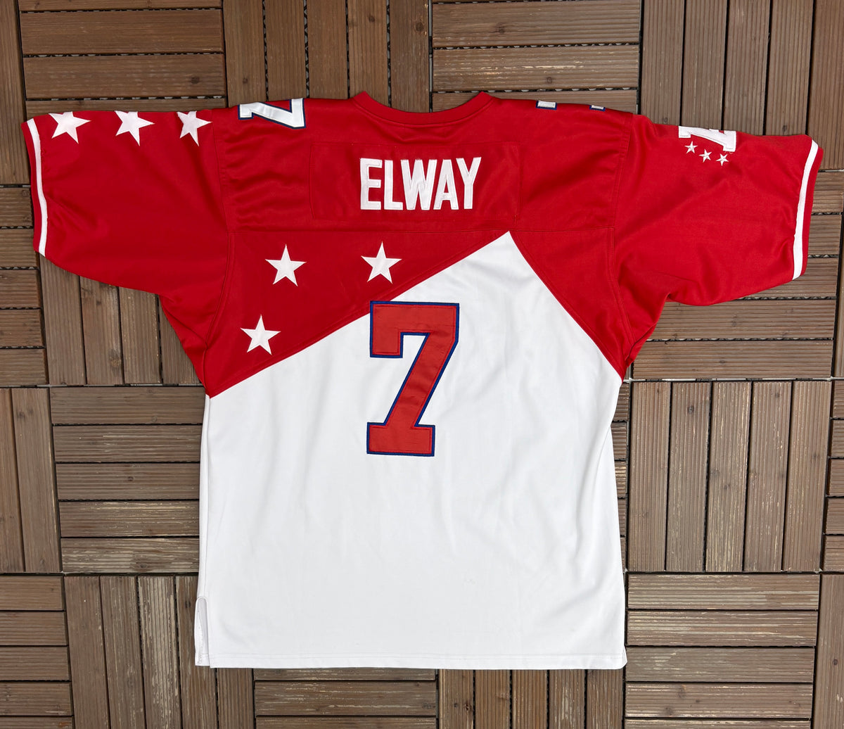 AFC Pro Bowl 1995 John Elway Football Jersey | Size 54 | 2000s NFL Football White Jersey |