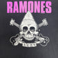 Ramones Gabba Gabba Hey Graphic Tee | Size X-Large | Vintage 2000s Rock Band Black T-Shirt |
