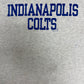 Indianapolis Colts Graphic Tee | Size X-Large | Vintage 1990s NFL Football Grey T-Shirt |